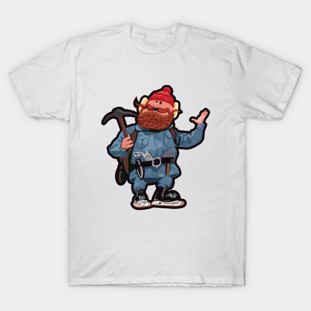 Rudolph Stickers T-Shirt by LaughingDevil